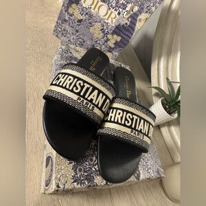 Dior Granville Box with Black and Gold Design